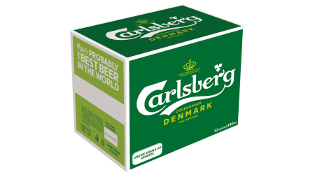 Bere - Bere blonda Carlsberg, sticla 0.33L