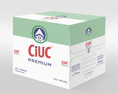Bere blonda - Bere blonda Ciuc Premium, sticla 0.66L