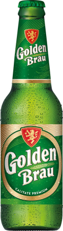 Bere blonda - Bere blonda Golden Brau, sticla 0.33L