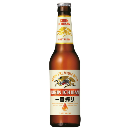 Bere blonda - Bere blonda Kirin Lager, sticla 0.33L