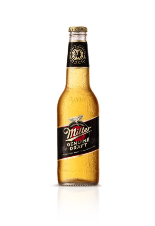 Bere blonda - Bere blonda Miller Genuine Draft, sticla 0.33L