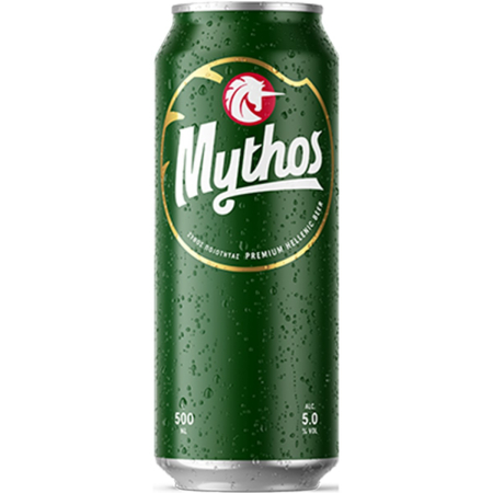 Bere - Bere blonda Mythos, doza 0.5L