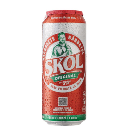 Bere blonda - Bere blonda Skol, doza 0.5L