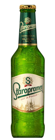 Bere - Bere blonda Staropramen, sticla 0.33L