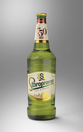 Bere blonda - Bere blonda Staropramen, sticla 0.75L