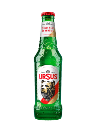 Bere blonda - Bere blonda Ursus, sticla 0.33L