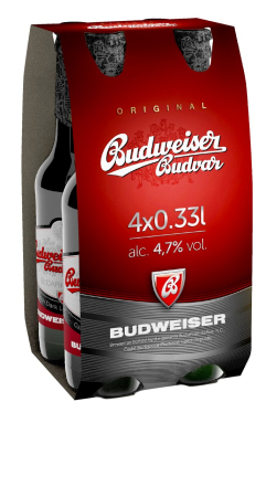 Bere bruna - Bere bruna Budweiser Budvar Dark, sticla 0.33L