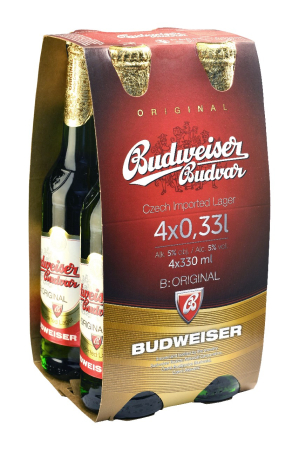 Bere - Bere Budweiser Budvar, sticla 0.33L