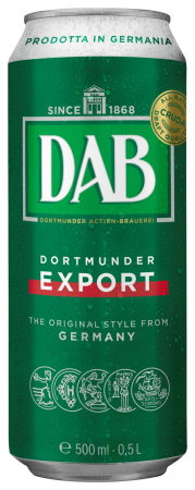 Bere speciala - Bere DAB Export, doza 0.5L