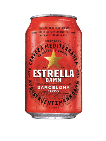 Bere speciala - Bere Estrella Damm, doza 0.33L