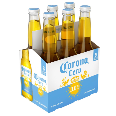 Bere fara alcool - Bere fara alcool Corona Cero, sticla 0.355L