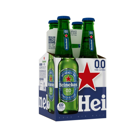 Bere fara alcool - Bere fara alcool Heineken, sticla 0.33L