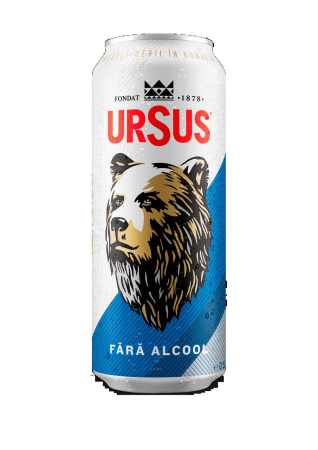 Bere fara alcool - Bere fara alcool Ursus, doza 0.5L