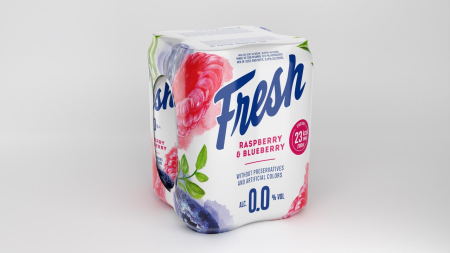 Bere - Bere Fresh Zmeura si Coacaze 0%, doza 0.5L