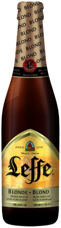 Bere - Bere Leffe blonda, sticla 0.33L
