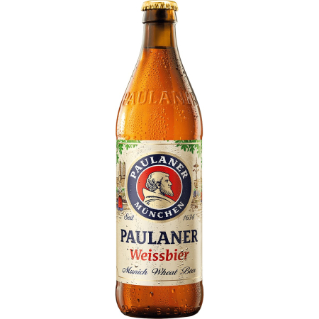 Bere - Bere Paulaner Weissbier, sticla 0.5L