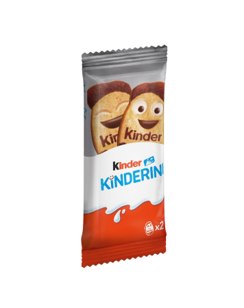 Biscuiti si prajituri - Biscuiti Kinder Kinderini Crema Lapte & Cacao, 25g