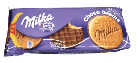 Biscuiti si prajituri - Biscuiti Milka cu Ciocolata, 126g