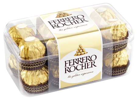 Ciocolata - Bomboane Ferrero Rocher 16 bucati, 200g