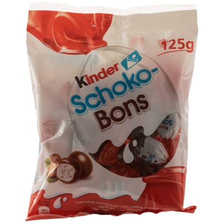 Ciocolata - Bomboane Kinder Schoko-Bons din Ciocolata cu Lapte, 125g