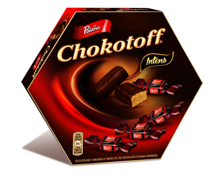 Dulciuri - Bomboane Poiana Chokotoff Dark 221g