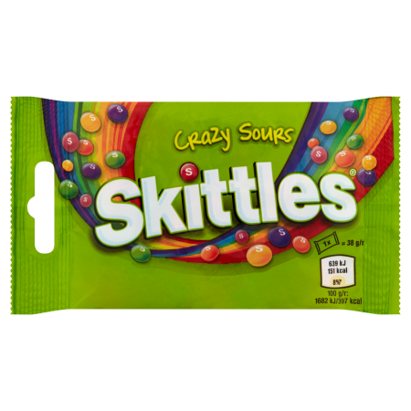 Bomboane si jeleuri - Bomboane Skittles Sours 38g