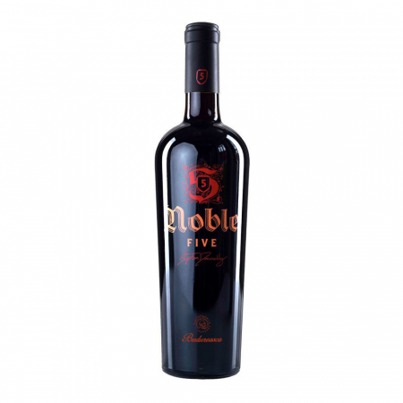 Vin Rosu - Budureasca Noble Five 0.75 L, vin rosu sec, Dealu Mare