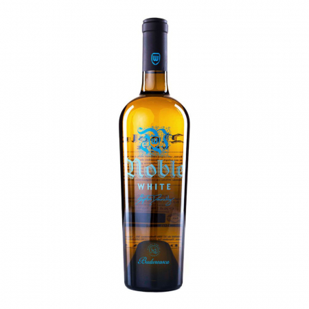 Vin Alb - Budureasca Noble White 0.75 L, vin alb sec, Dealu Mare
