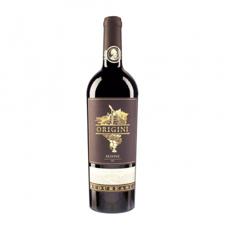 Vin Rosu - Budureasca Origini Reserve 0.75 L, vin rosu sec, Dealu Mare