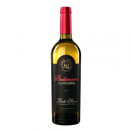 Vin Alb - Budureasca Premium Fume 0.75 L, , vin alb sec, Dealu Mare
