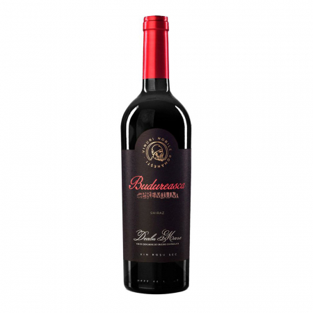 Vin Rosu - Budureasca Premium Shiraz 0.75 L, vin rosu sec, Dealu Mare
