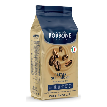 Cafea - Cafea boabe Borbone Crema Superiore, 1kg