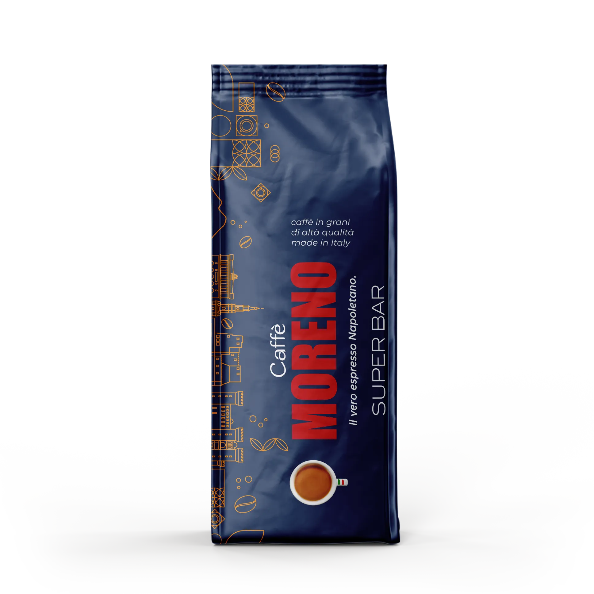 Cafea - Cafea boabe Moreno Super Bar, 1kg