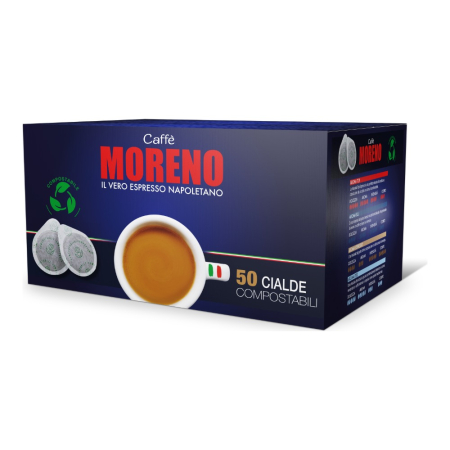 Cafea - Cafea monodoze ESE Moreno Dek decofeinizata, 50 buc