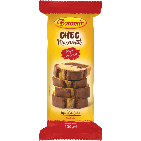 Dulciuri - Chec Boromir Marmorat 400g