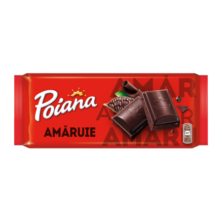 Ciocolata - Ciocolata amaruie Poiana 80g