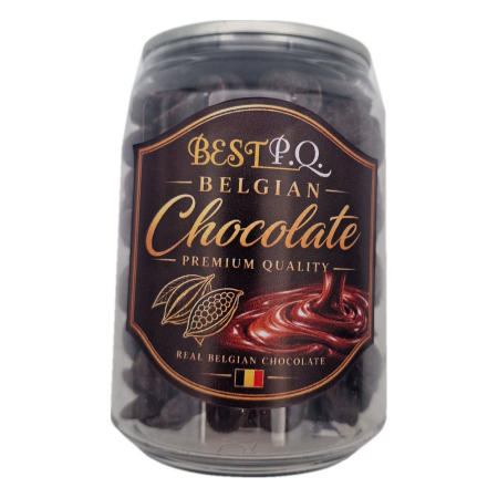 Dulciuri - Ciocolata belgiana neagra Best P.Q. borcan 130g