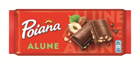 Dulciuri - Ciocolata cu lapte si alune Poiana 80g