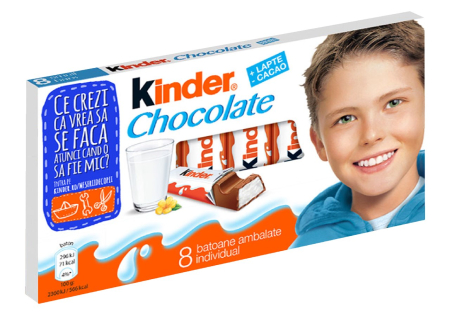 Ciocolata - Ciocolata Kinder Chocolate, 100g