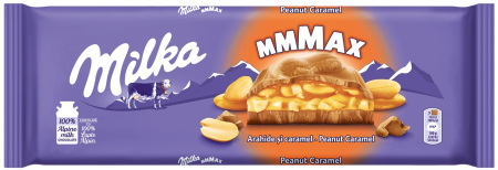Ciocolata - Ciocolata Milka Arahide si Caramel, 276g