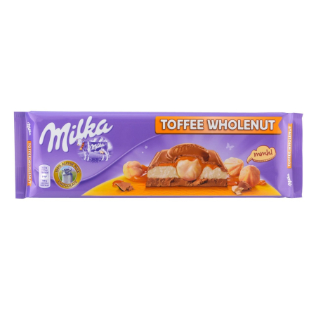 Ciocolata - Ciocolata Milka cu Alune si Caramel, 300g