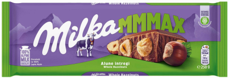 Ciocolata - Ciocolata Milka cu Lapte & Alune, 250g