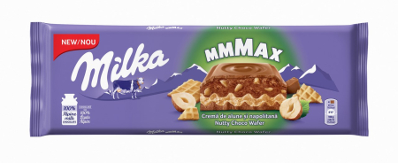 Ciocolata - Ciocolata Milka cu Lapte si Napolitana, 270g