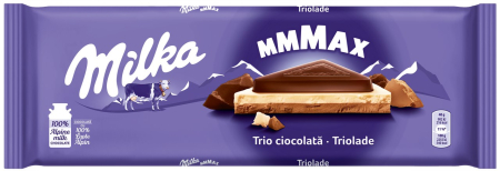 Ciocolata - Ciocolata Milka Triolade, 280g