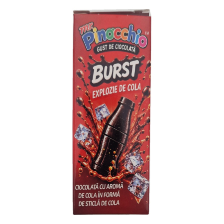 Dulciuri - Ciocolata Mr. Pinocchio Burst cola 40g