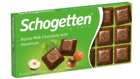Ciocolata - Ciocolata Schogetten cu Alune, 100g