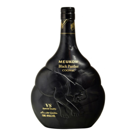 Cognac - Cognac Meukow VS Black Panther, 0.7L