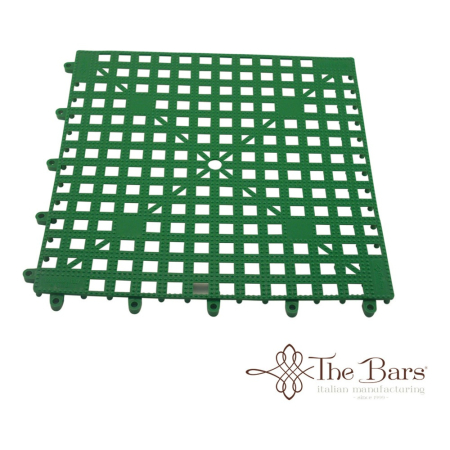 Accesorii Bar - Covoras modular THE BARS Interlocking Shelf Mat, verde, 33x33 cm