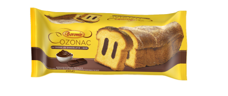 Cadouri de sezon - Cozonac Boromir cu crema de ciocolata si rom 450g