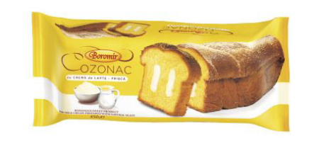 Cadouri de sezon - Cozonac Boromir cu crema de lapte si frisca 450g